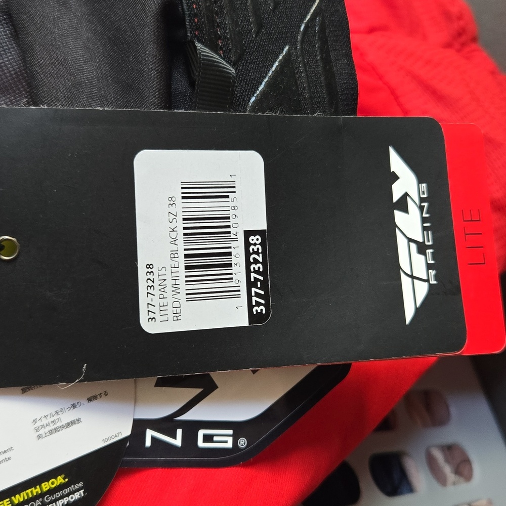 Fly Racing Lite Pants Size 38 - Picture 4 of 5